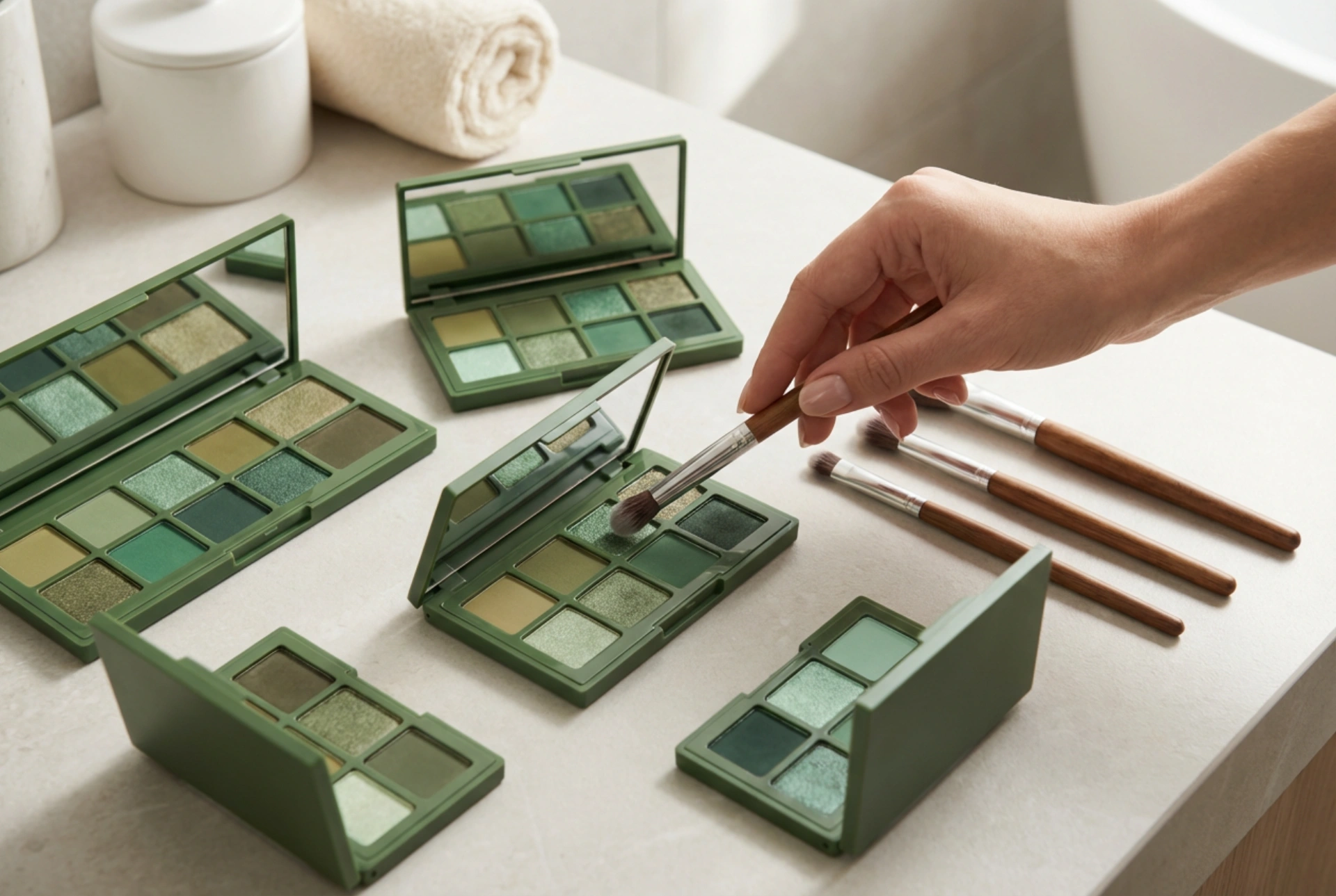Maquillage des yeux vert : comment choisir ses nuances et réussir l'application