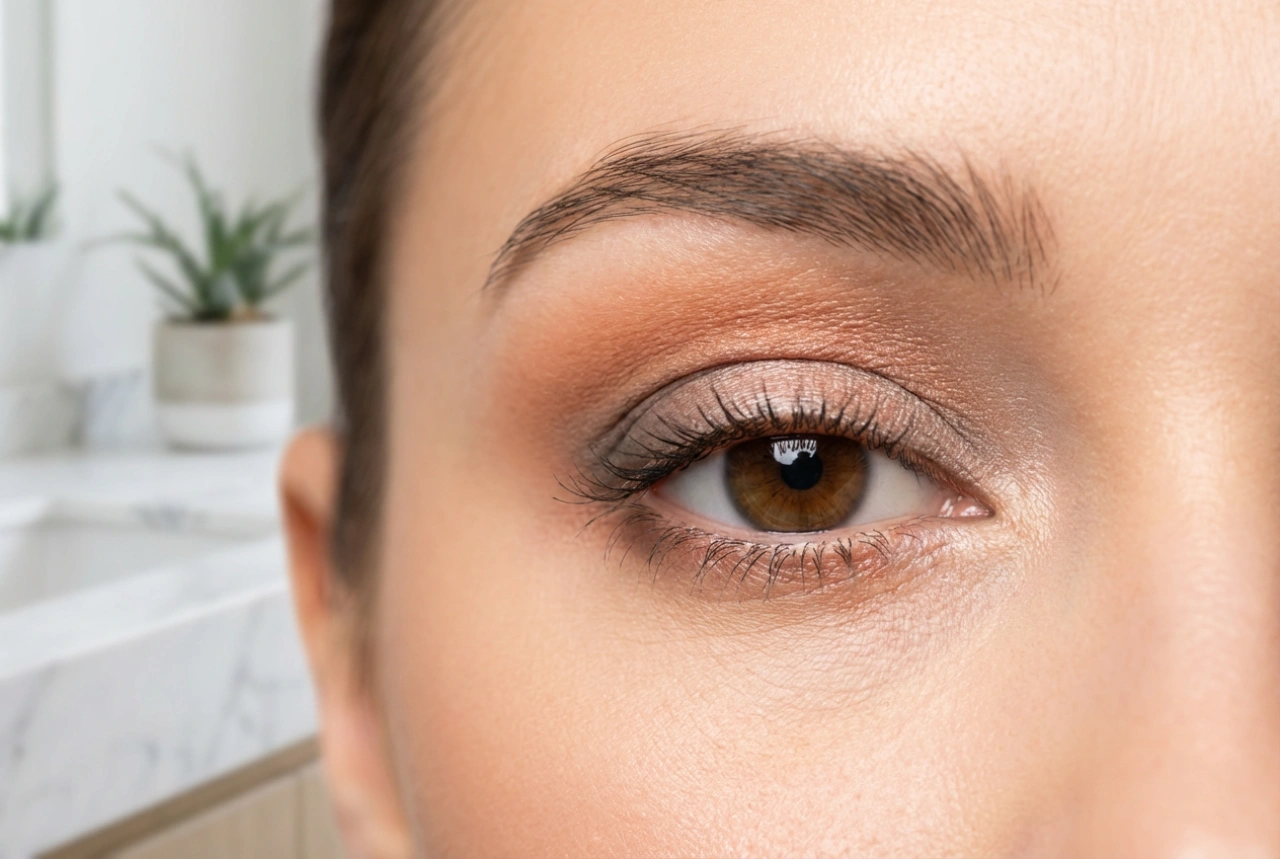 Maquillage des yeux marrons : contrastes, chaleur et fraîcheur en pratique