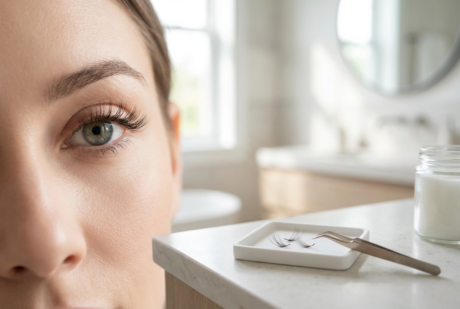 Faux-cils en touffes sans drame : un effet naturel pas à pas