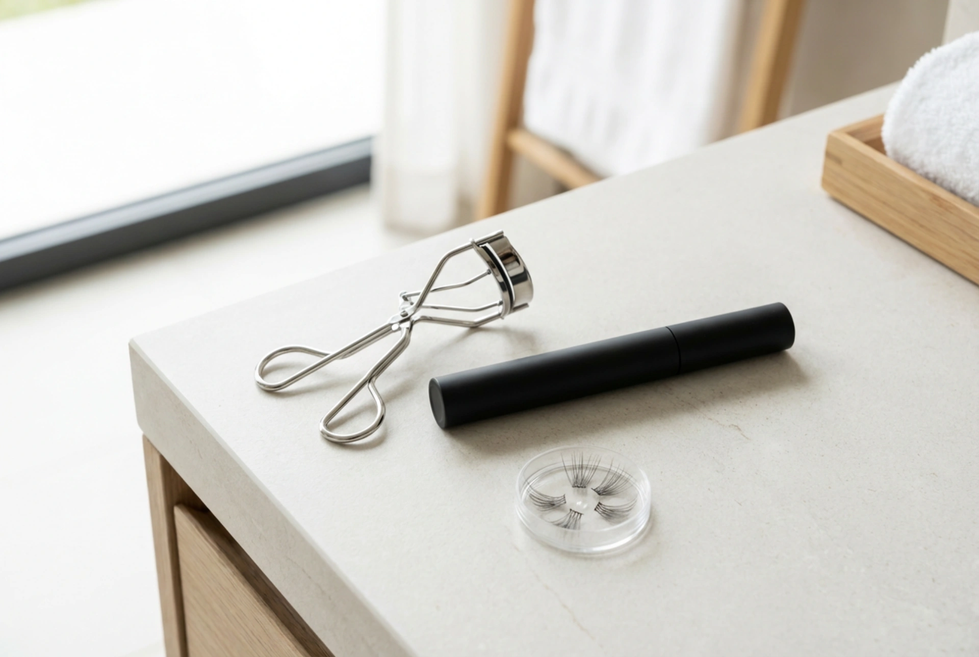 Sublimer ses cils à la maison : recourbe-cils, mascara et faux-cils individuels