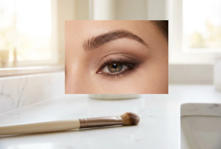 Le trait d'eyeliner estompé : le smoky liner au pinceau, à l'éponge ou au coton-tige