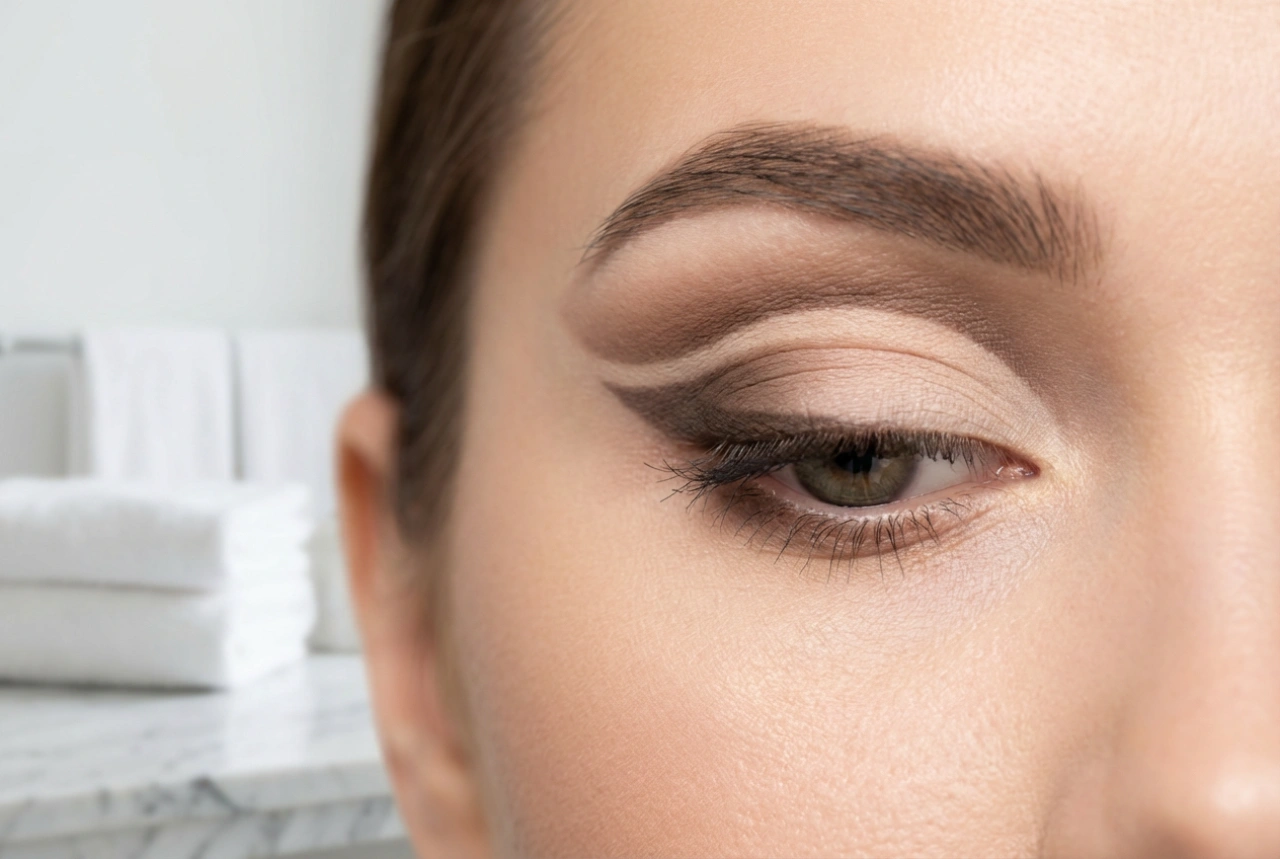 Maquillage cut crease : préparation de la paupière, ombres à paupières et finition