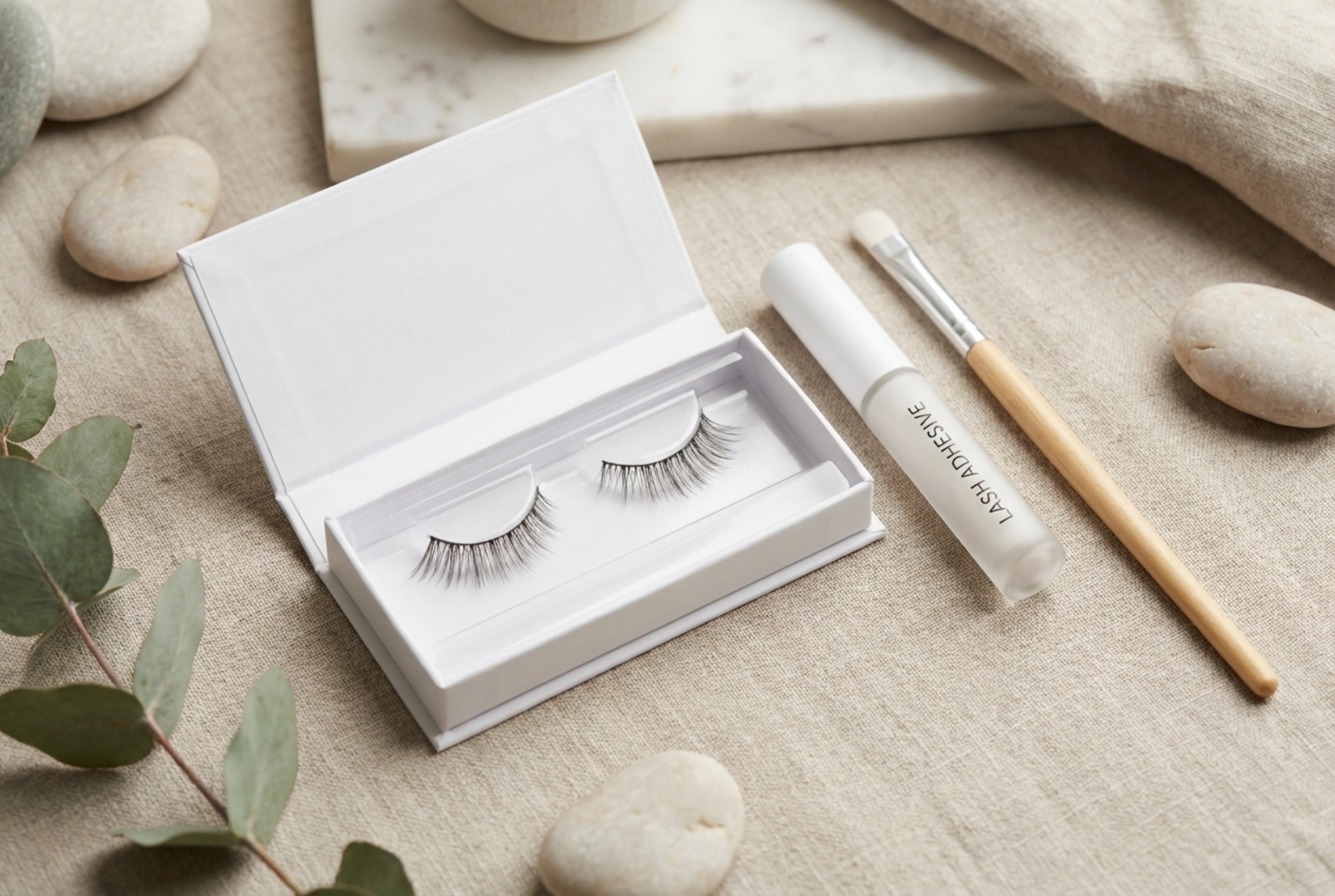 Faux cils en bande : ajustement, application et intégration avec le maquillage