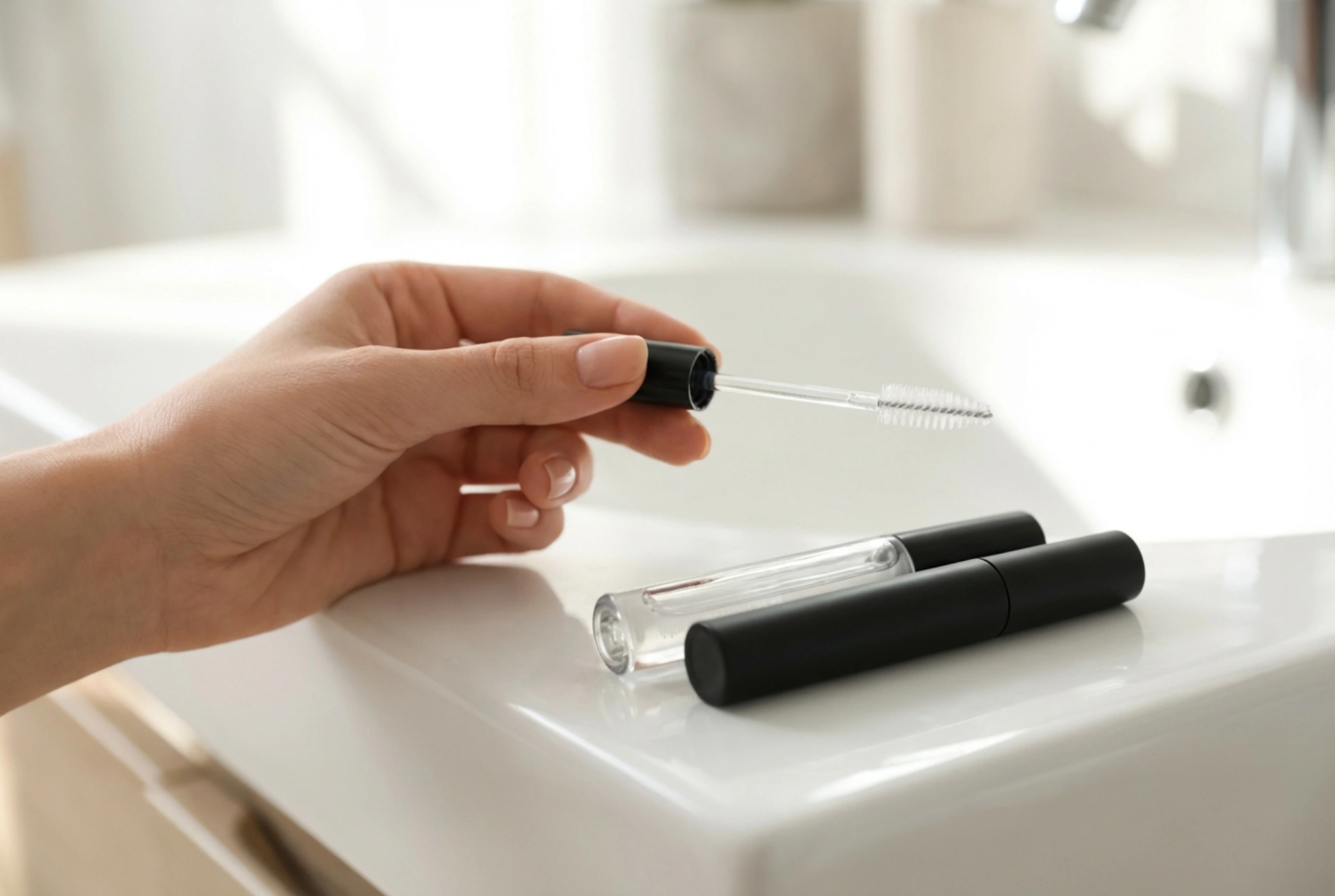 Gel pour cils transparent et noir : utilisation et techniques d'application
