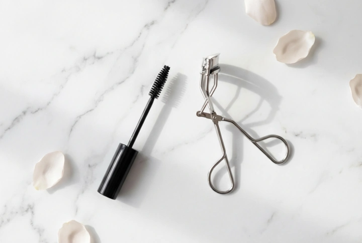 Le duo parfait : mascara recourbant et recourbe-cils