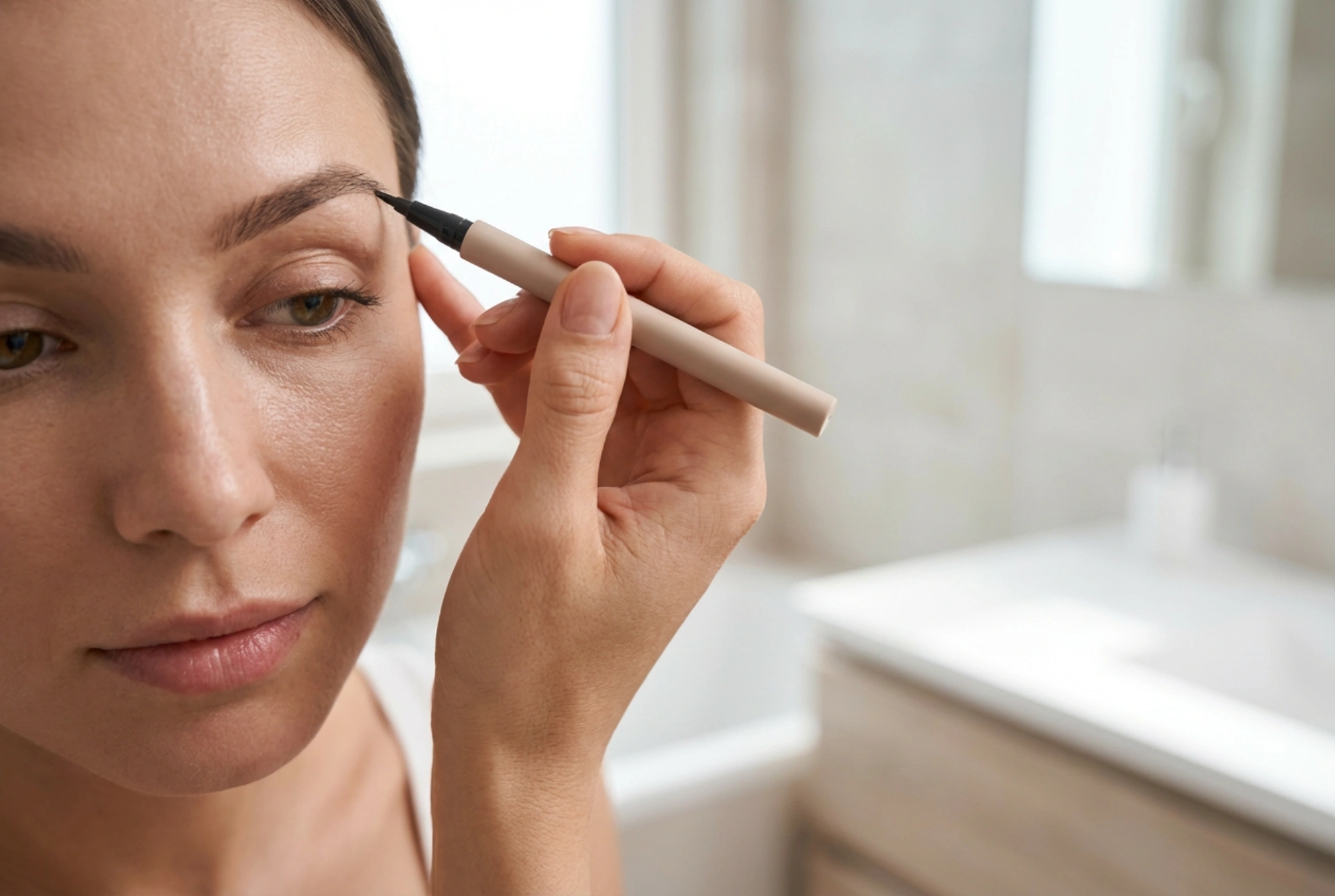 Stylos à sourcils : comment dessiner des poils et densifier l'arc optiquement