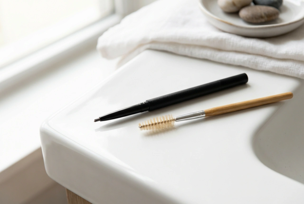 Crayon à sourcils noir : quand l'utiliser et comment adoucir le trait