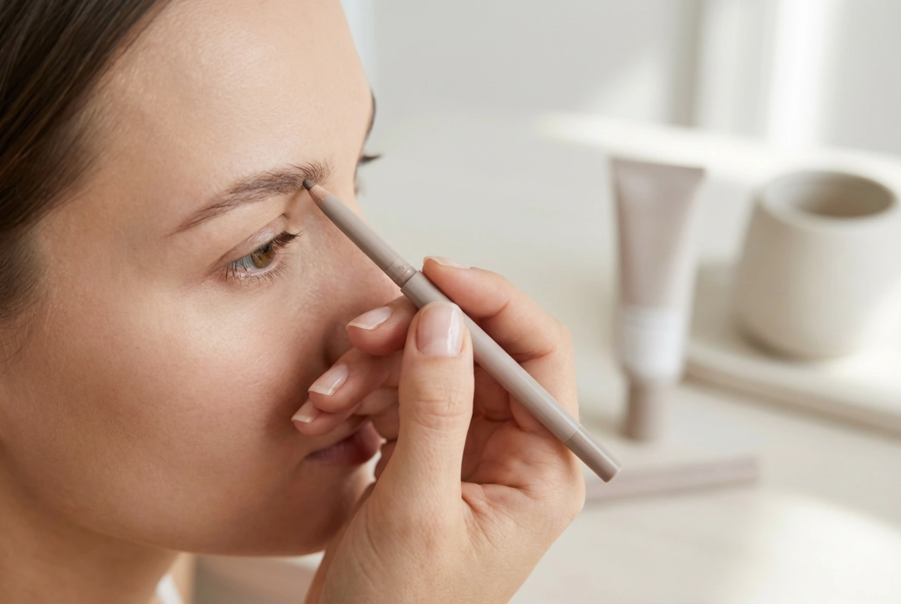 Crayon à sourcils pour blondes : comment choisir la teinte et dessiner les poils
