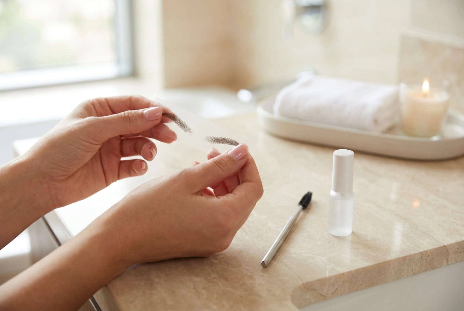 Sourcils adhésifs : comment choisir la forme et les appliquer durablement