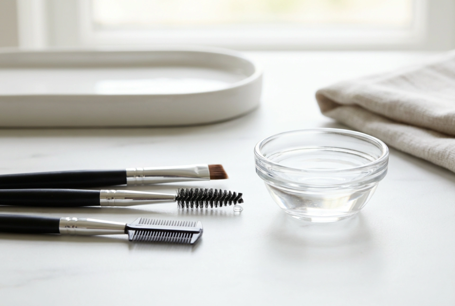 Pinceaux à sourcils : lesquels choisir et comment les nettoyer pour un tracé précis