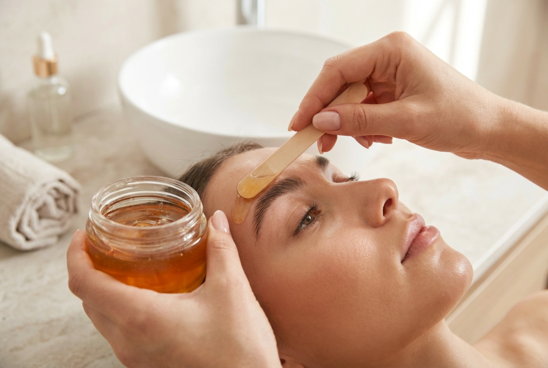 Épilation des sourcils à la cire à la maison : préparation de la peau, application et retrait