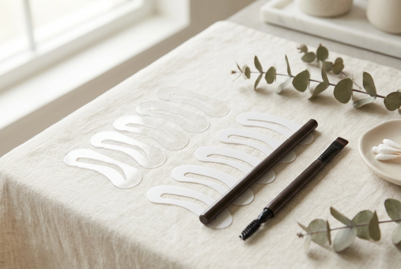 Pochoir à sourcils : comment choisir la forme et dessiner correctement l'arc