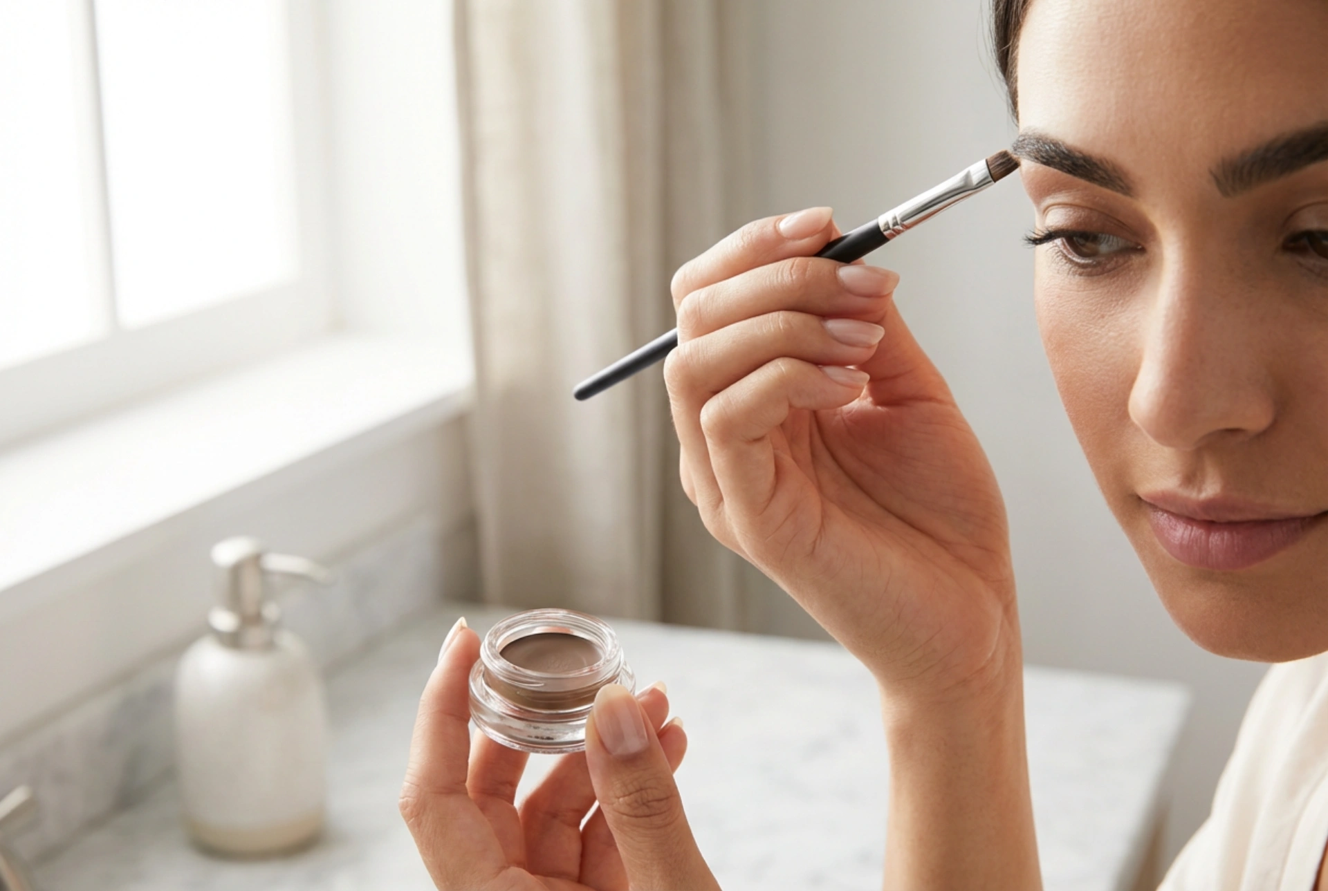 Pinceau à sourcils : comment le choisir et dessiner des traits poil par poil