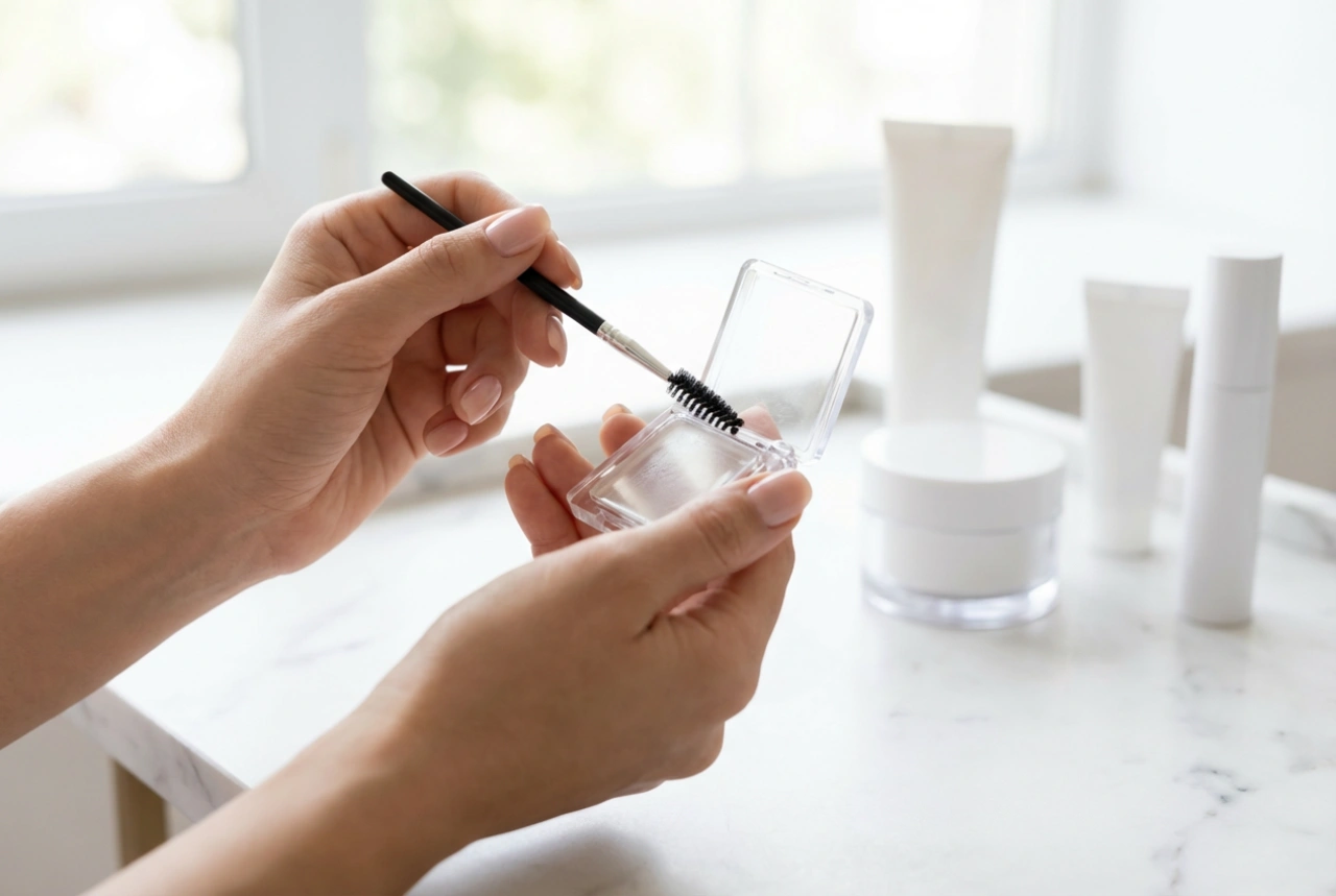Savon à sourcils : préparation, application, fixation