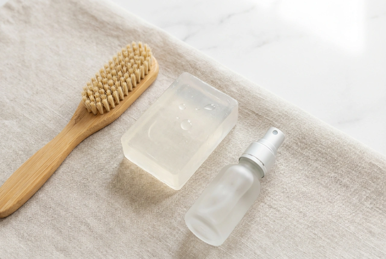 Sourcils au savon sans grumeaux : technique de coiffage, outils et fixation