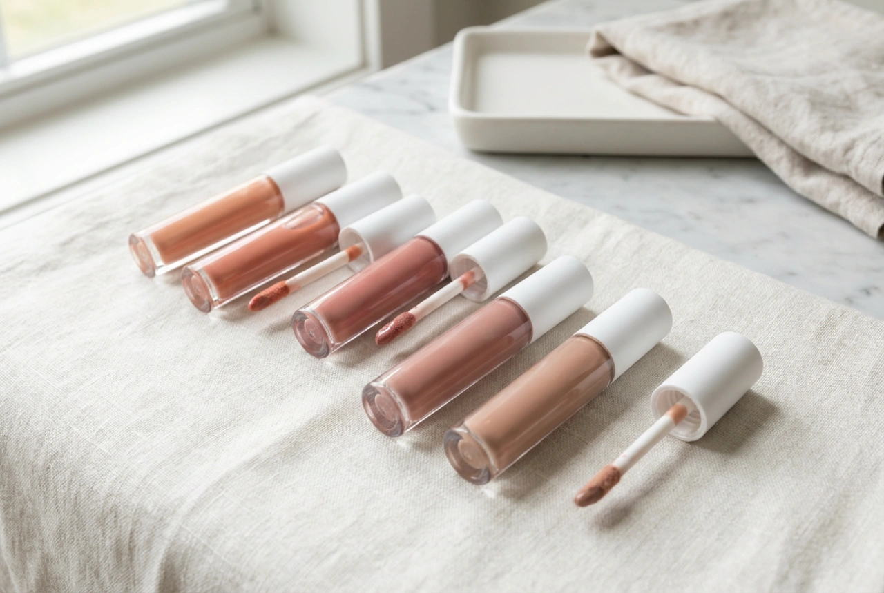Gloss nude adapté au teint : choix de la nuance et techniques d'application
