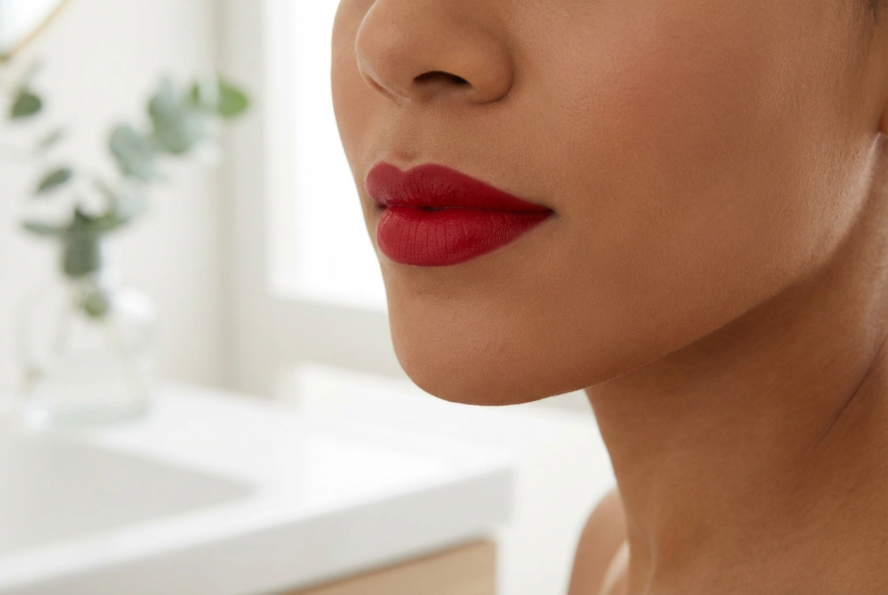 Rouge à lèvres rouge : choix de la teinte, contour et fixation