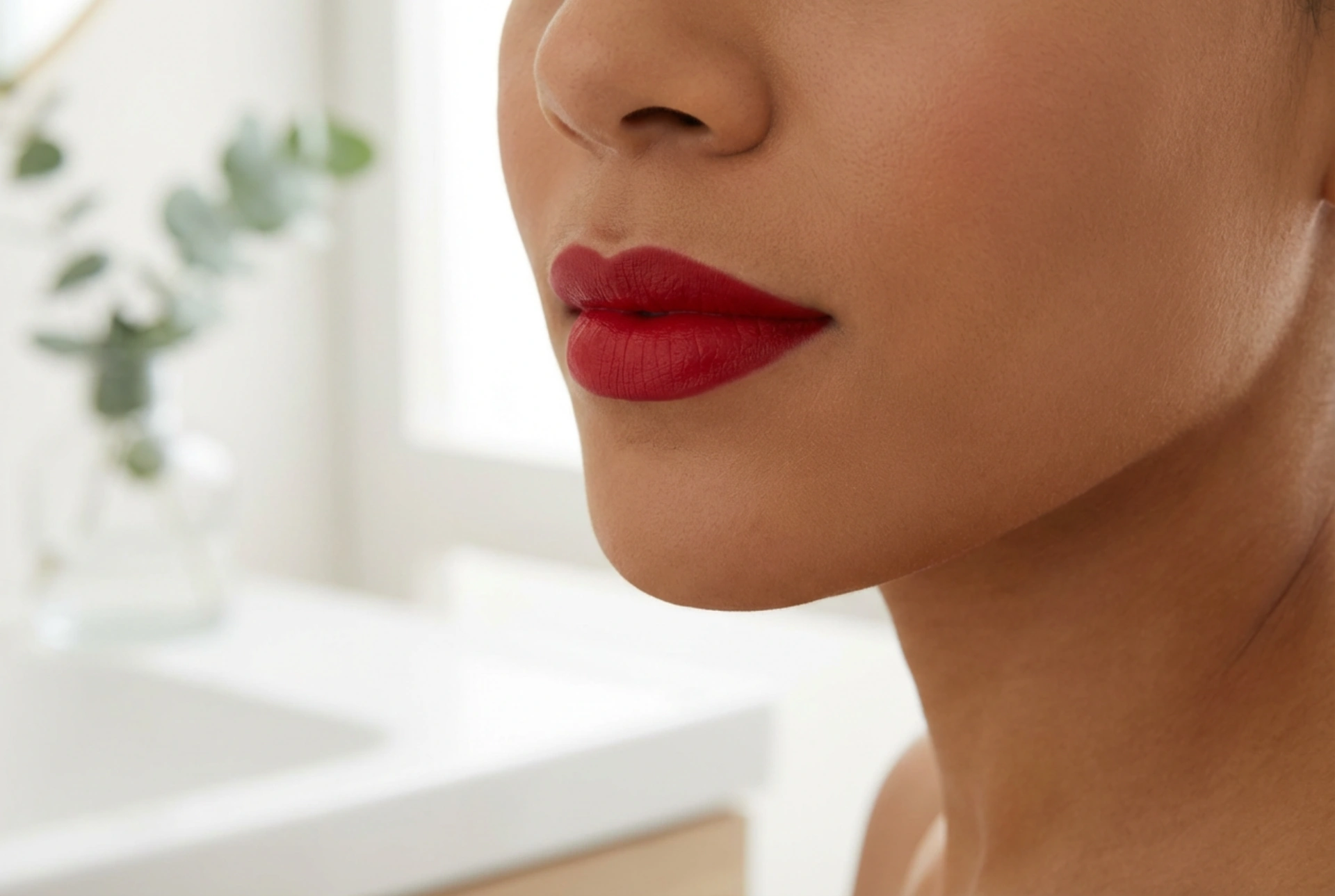 Rouge à lèvres rouge : choix de la teinte, contour et fixation