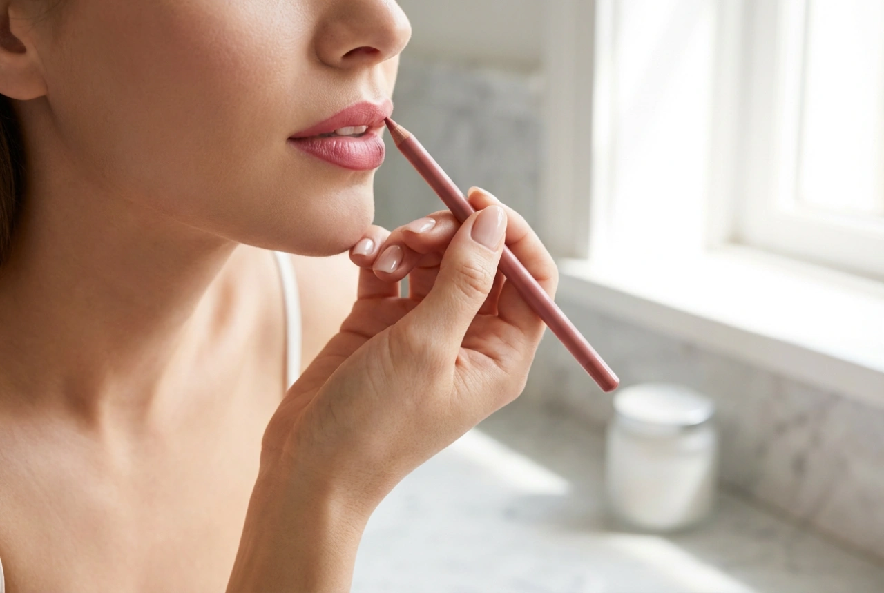 Le crayon à lèvres en pratique : contour, remplissage et longue tenue