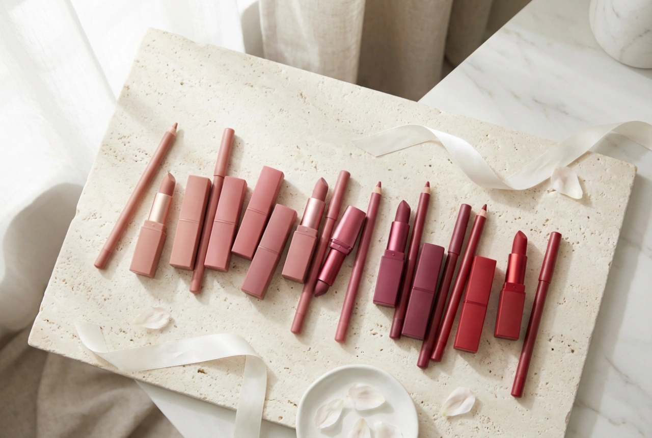 Crayons à lèvres : comment choisir la teinte et la technique pour différents rouges à lèvres