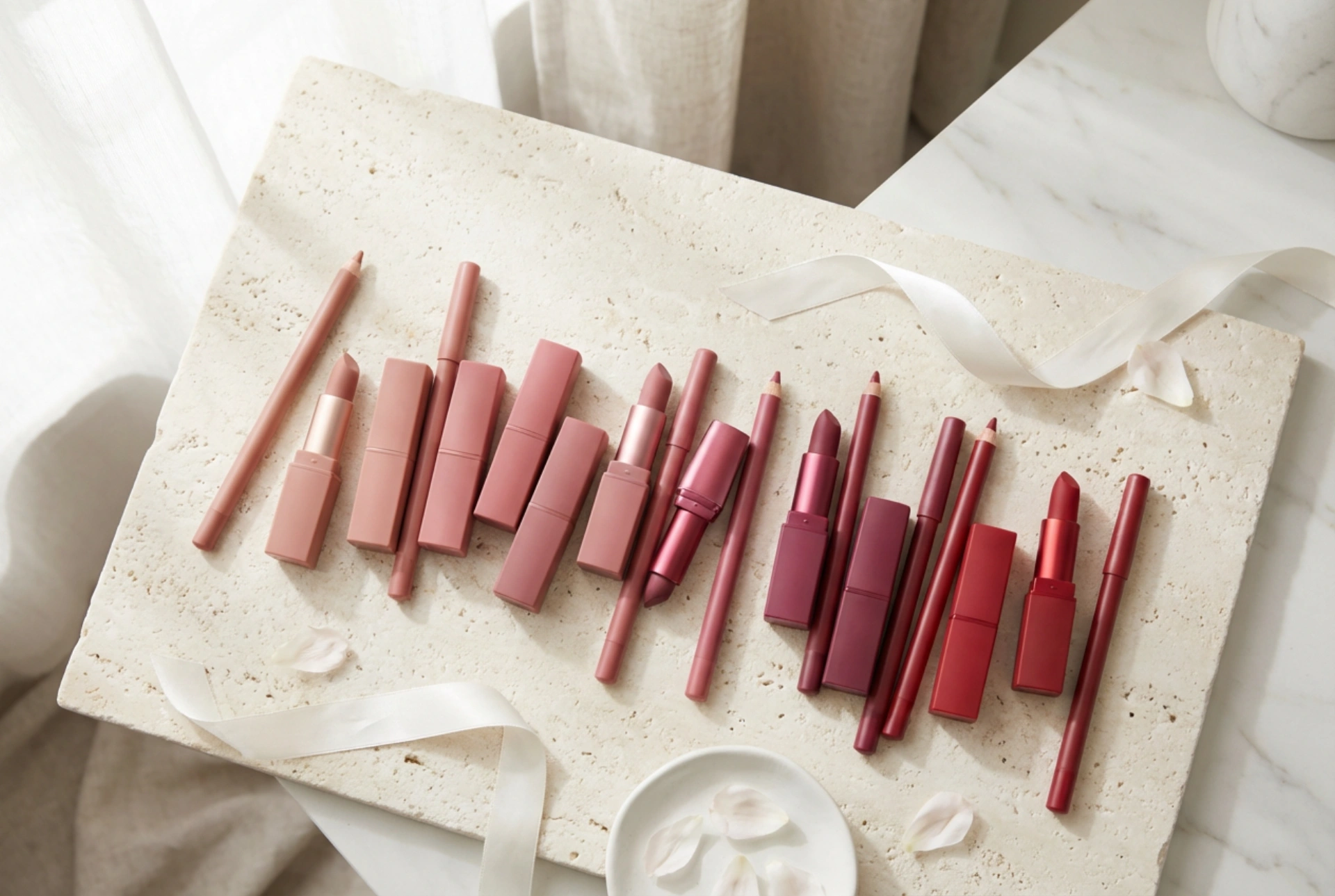 Crayons à lèvres : comment choisir la teinte et la technique pour différents rouges à lèvres