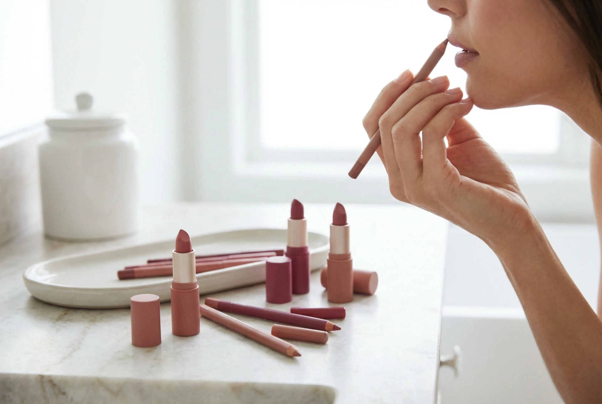 Duo crayon et rouge à lèvres : guide complet pour choisir ses teintes et réussir l'application