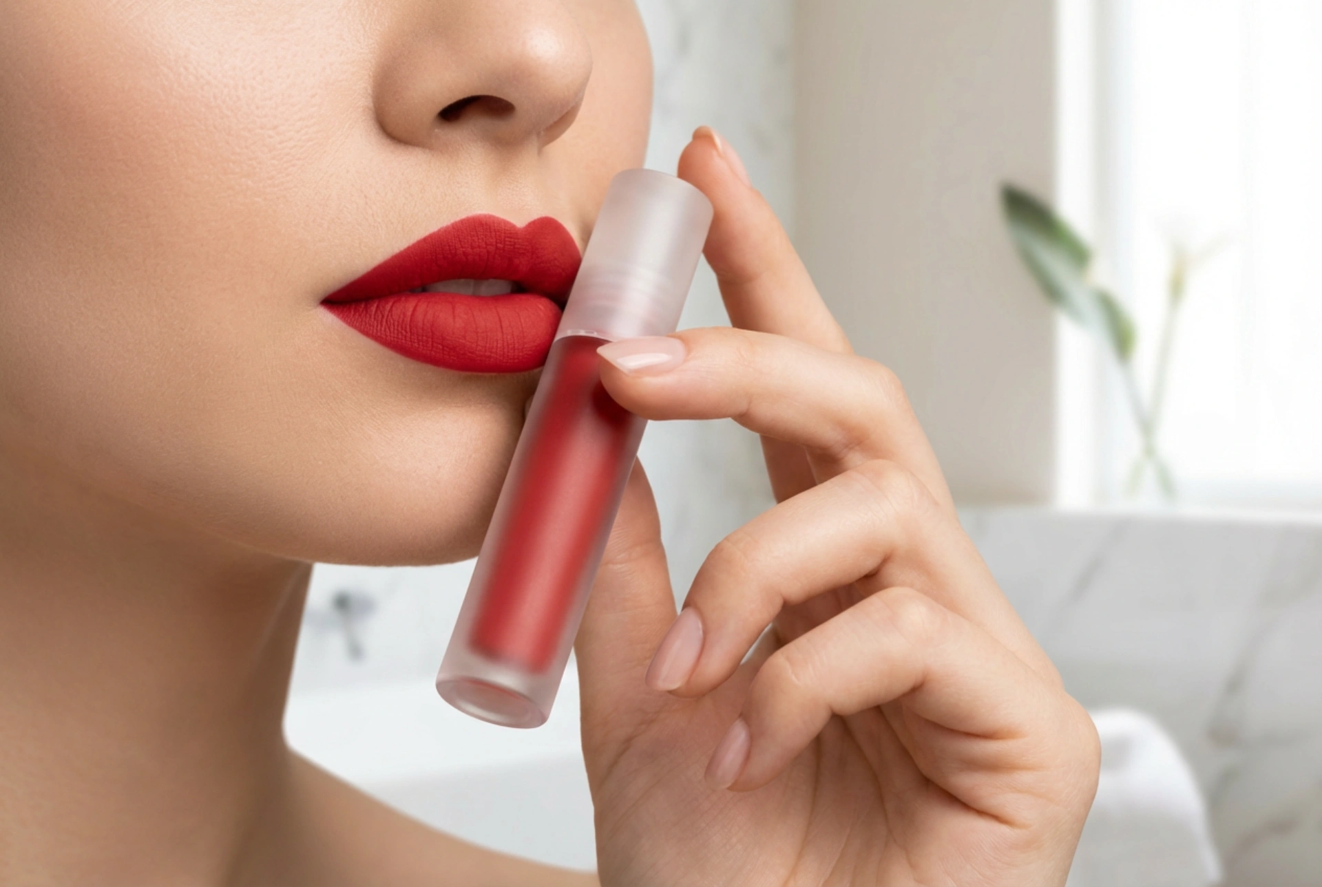 Comment appliquer le rouge à lèvres liquide : contour net et couleur longue durée