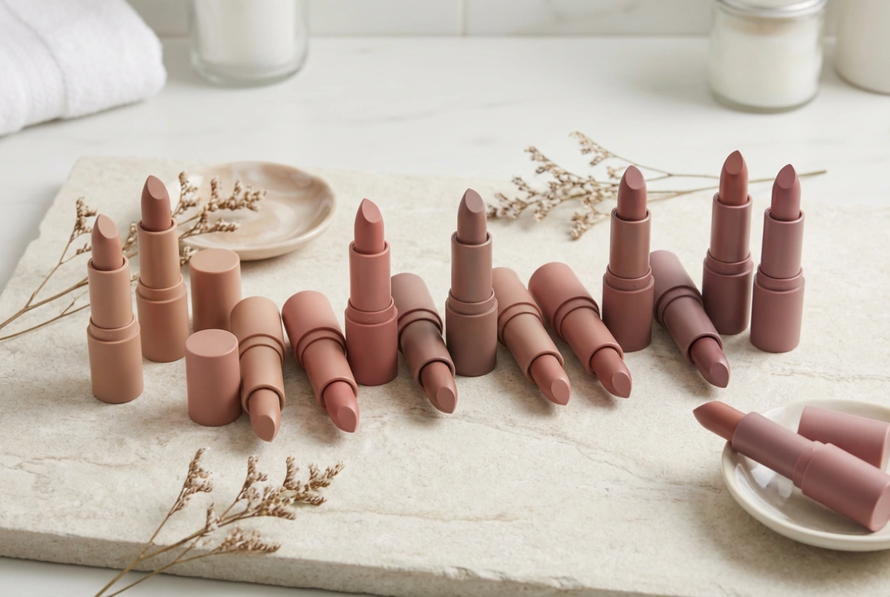 Rouge à lèvres nude : comment choisir la teinte selon sa carnation et techniques d'application