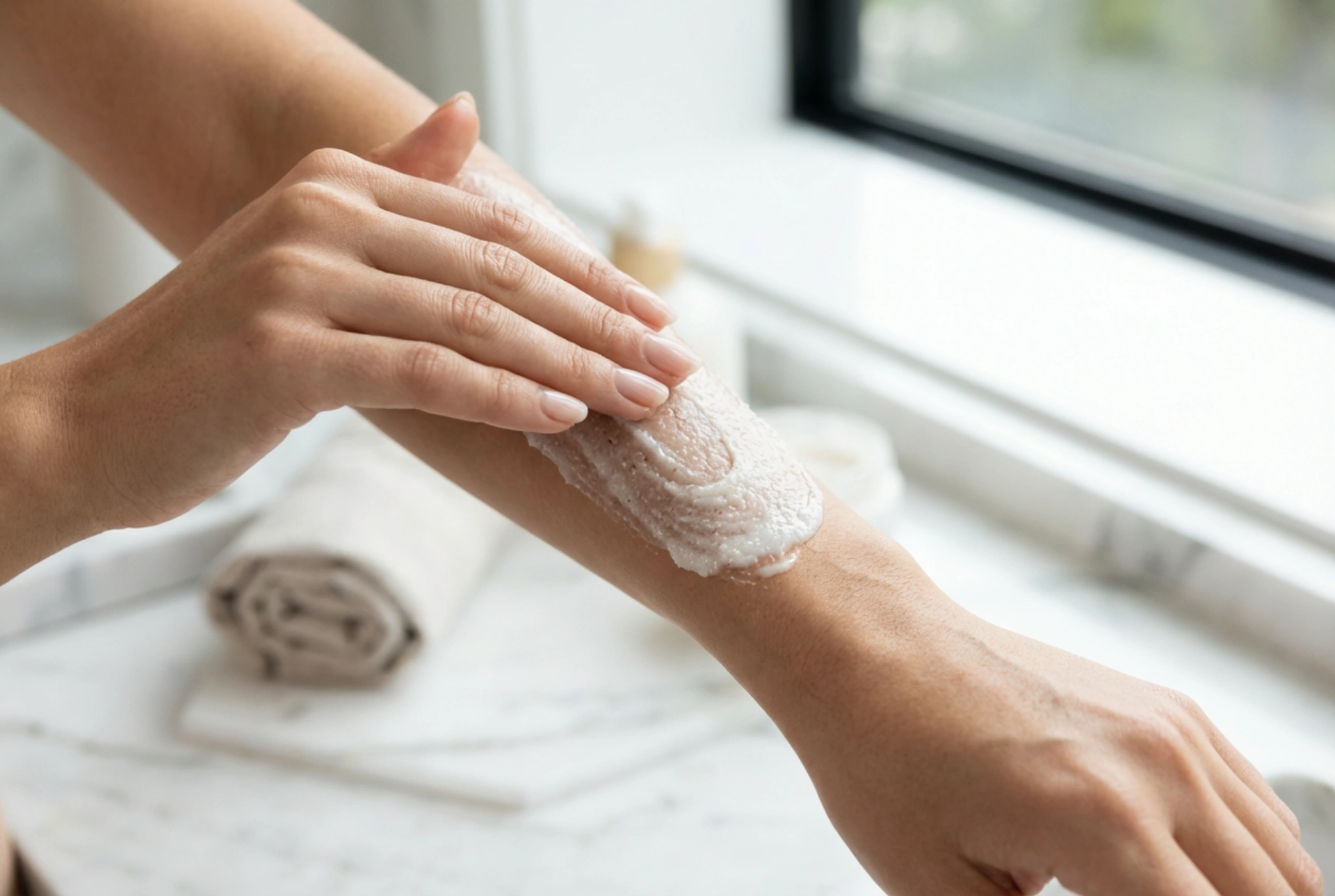 Exfoliation complète du corps : plan par étapes, ordre des zones et rythme du massage