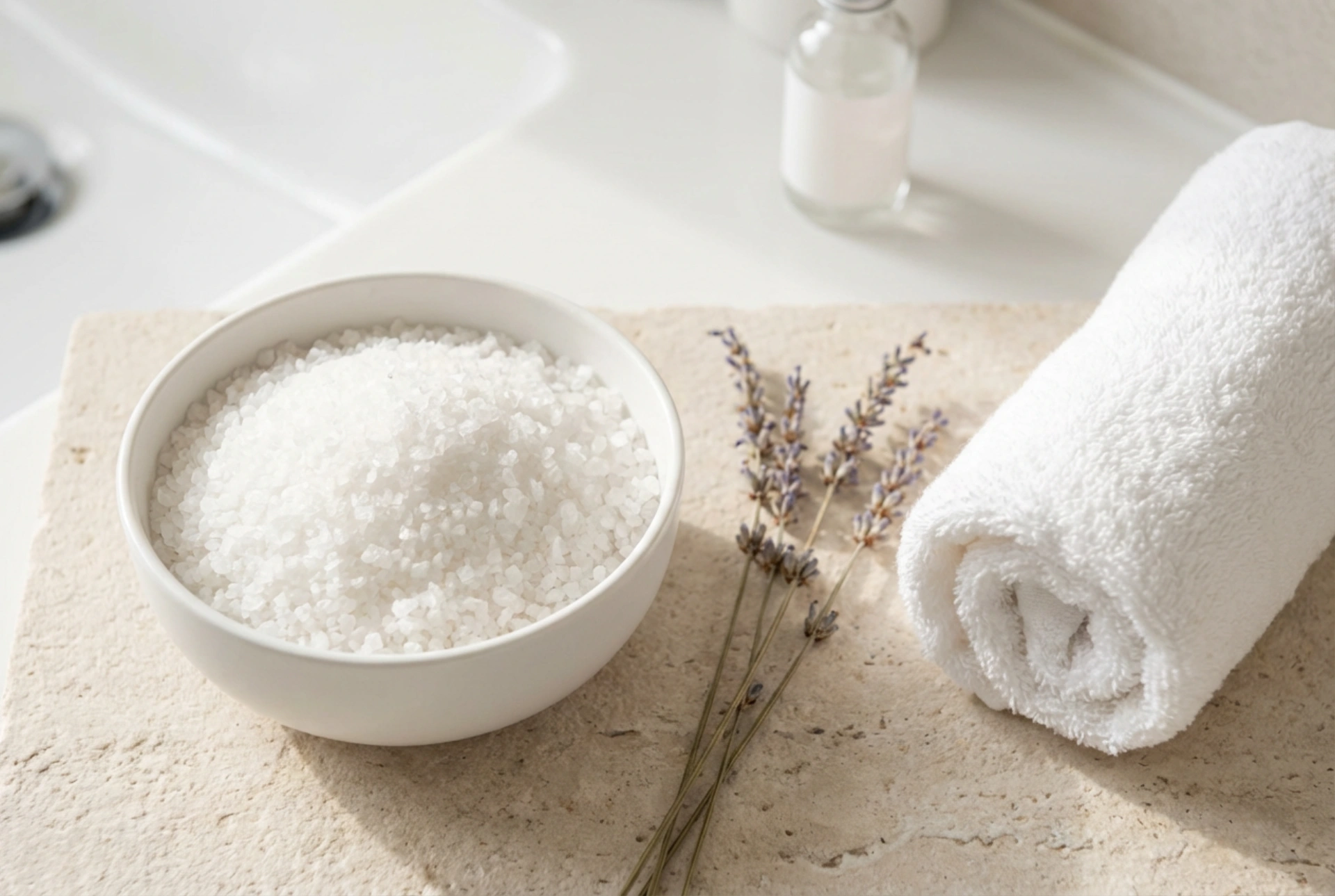 Sel d'Epsom pour un bain spa à la maison : utilisation et associations
