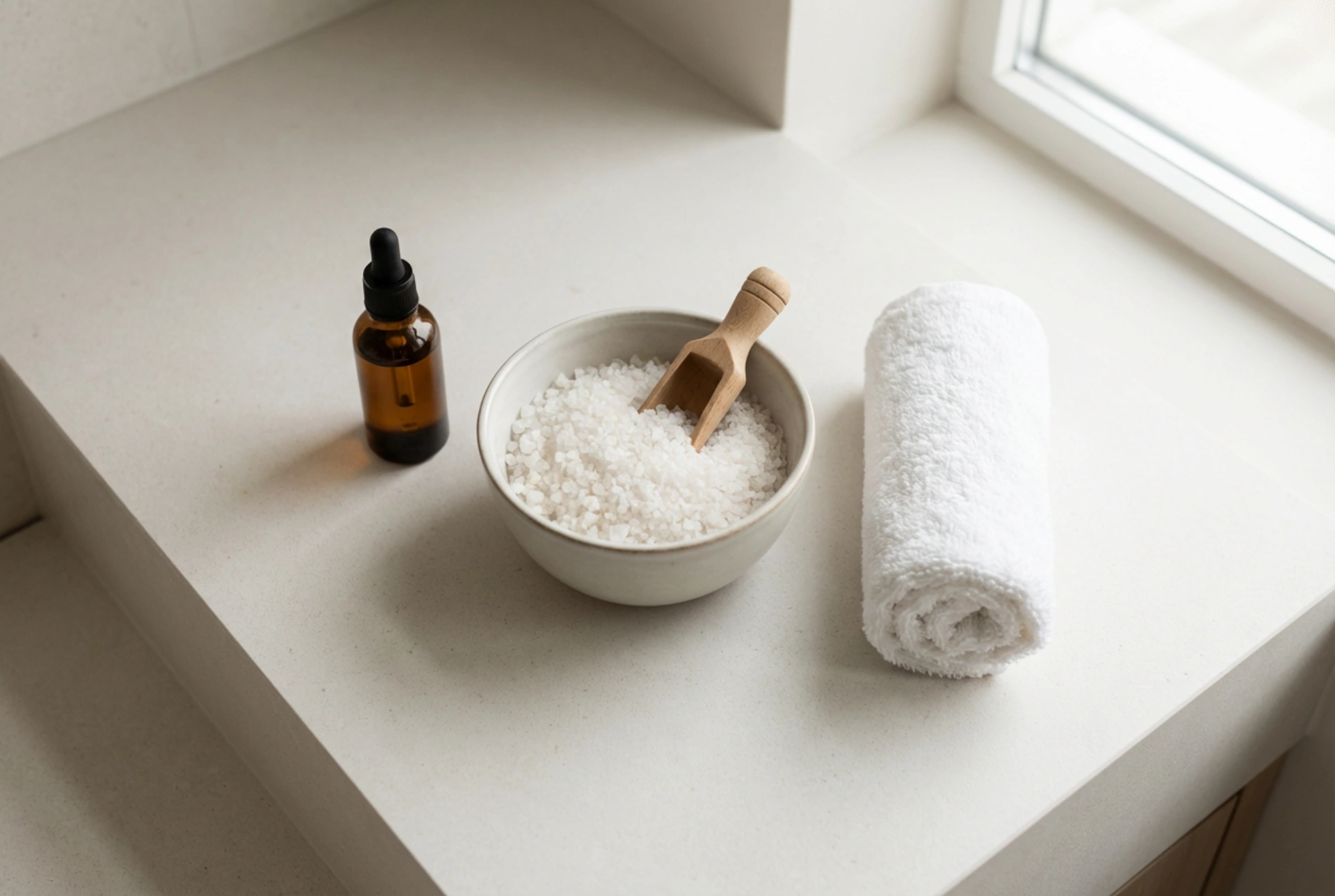 Bain de sel à la maison : proportions, étapes et soins après-bain
