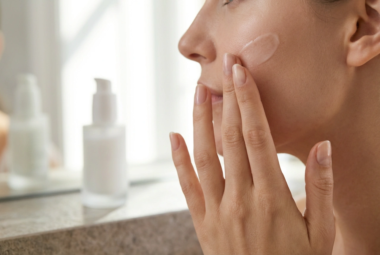 Base de teint matifiante : application fine et fixation