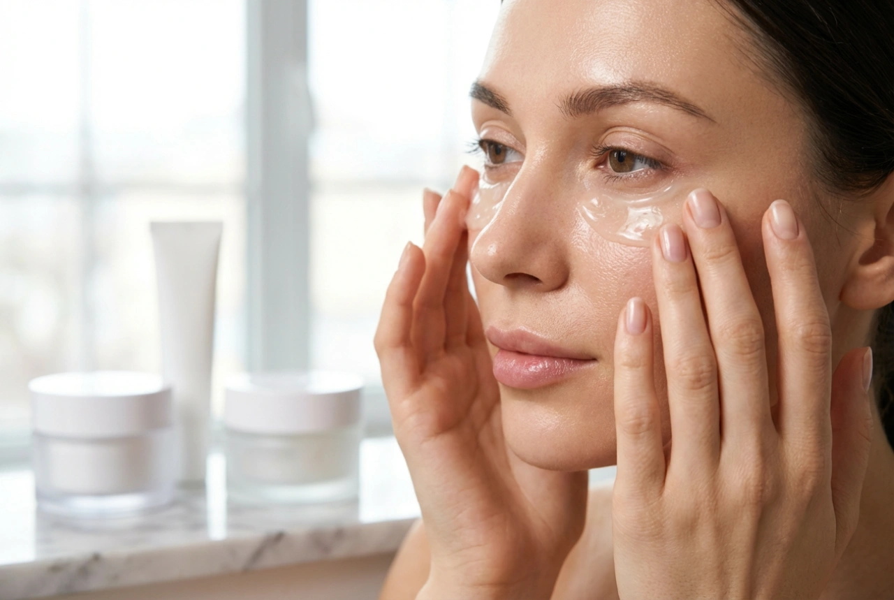 Base pour les yeux : préparer les paupières et le contour de l'œil pour l'anti-cernes