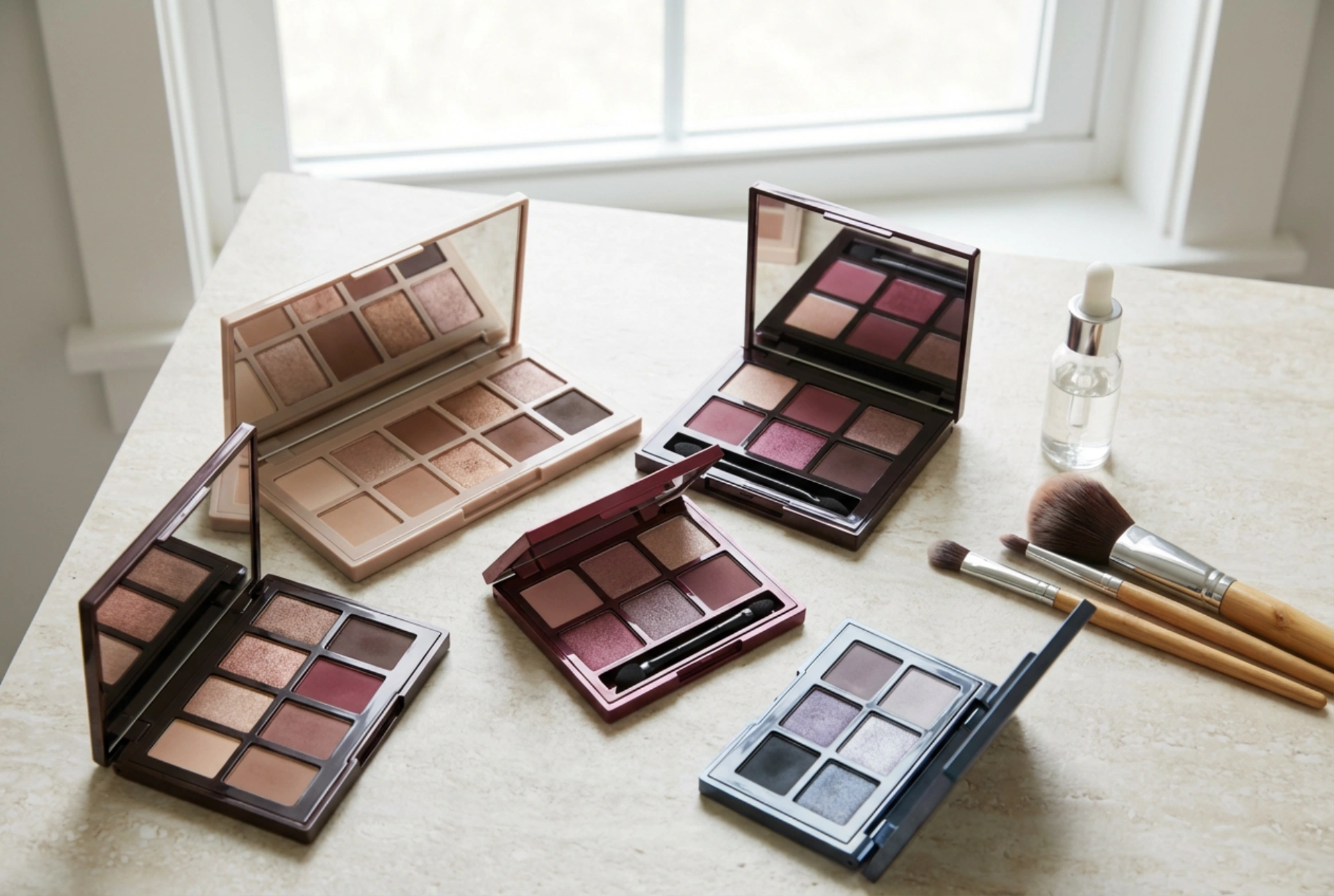 Palettes de fards à paupières : comment choisir les couleurs, les textures et les finis sans se tromper