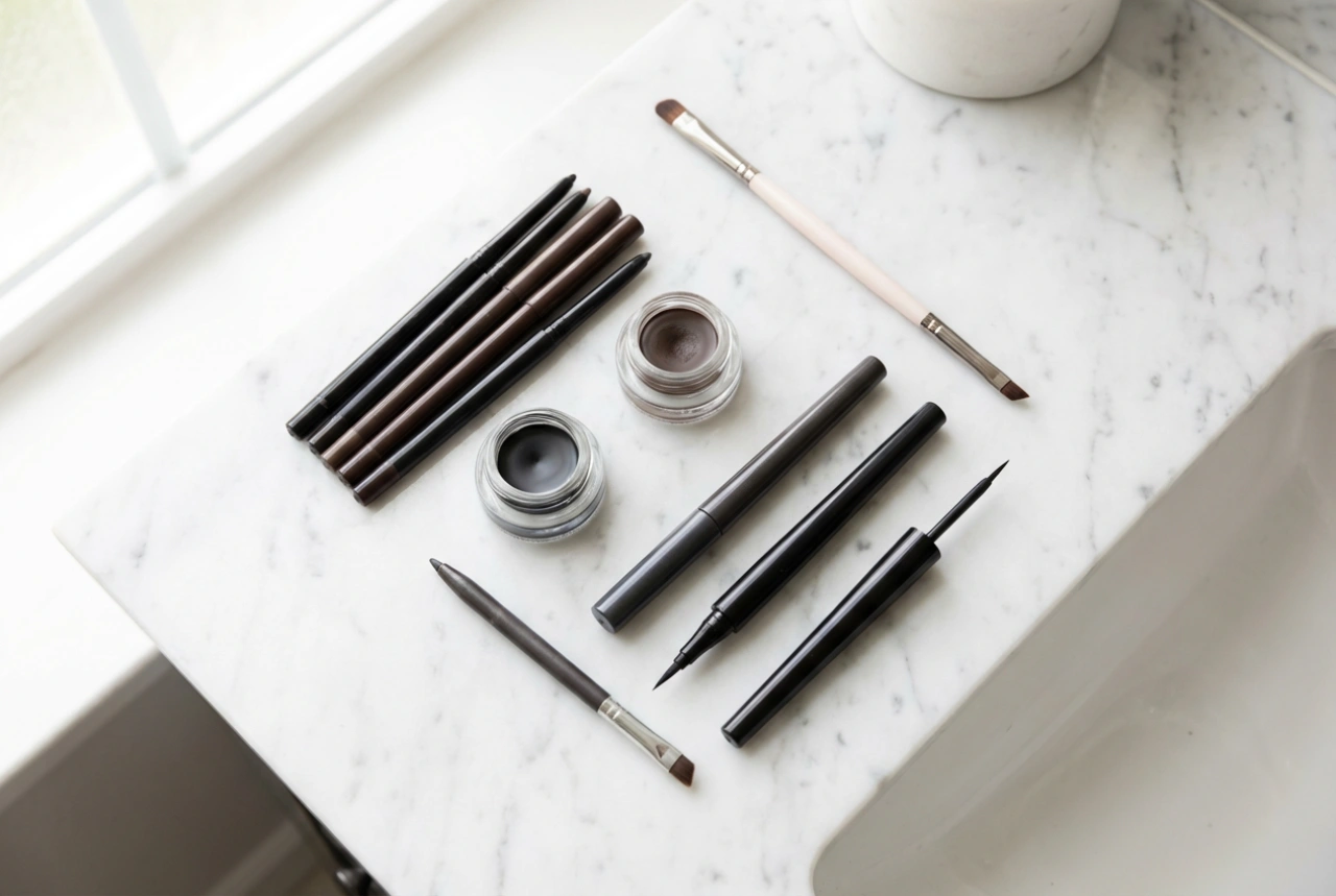 Les crayons pour les yeux en pratique : types, applications et tenue du maquillage