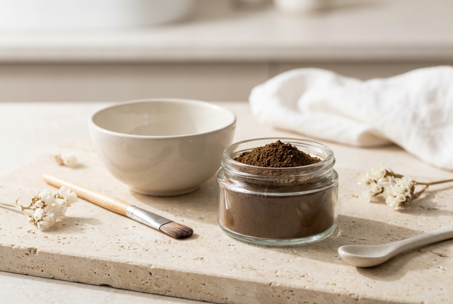 Henné en poudre pour sourcils : préparation et application pas à pas