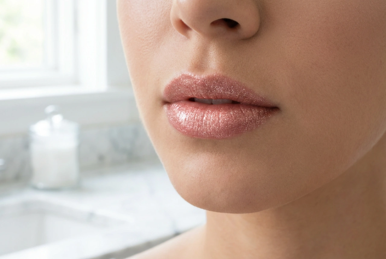 Le gloss scintillant : comment le porter avec élégance