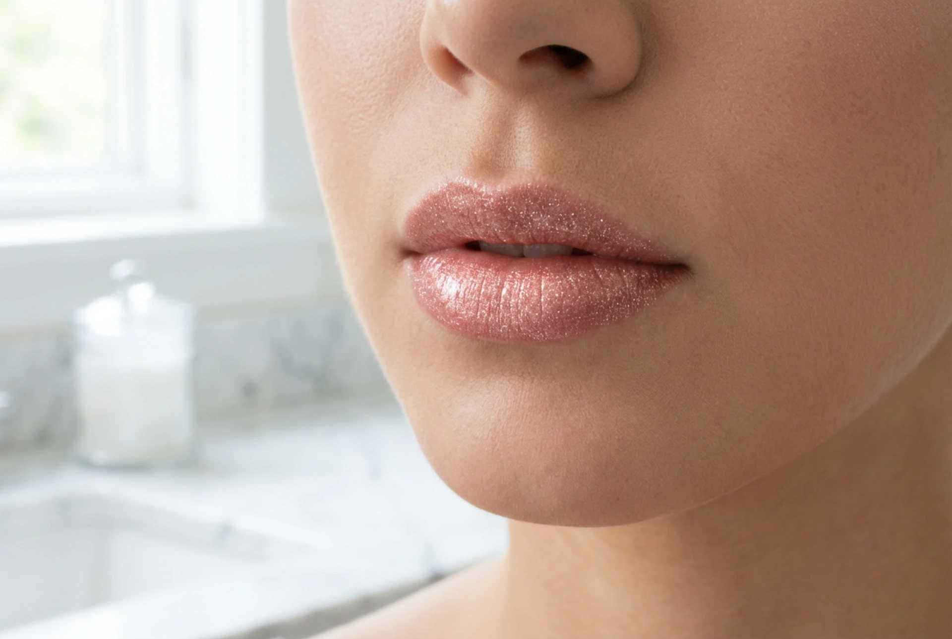 Le gloss scintillant : comment le porter avec élégance