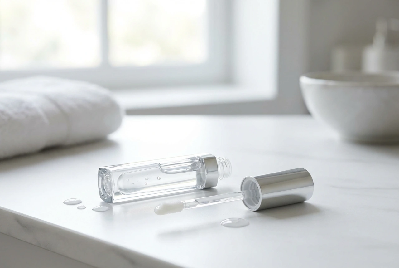Gloss à lèvres transparent : hydratation, brillance et application hygiénique